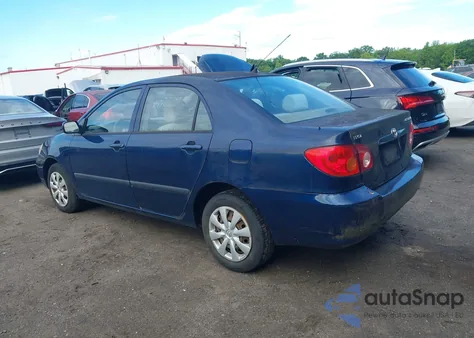 2003 Toyota Corolla Ce/Le/S from USA, damaged, VIN 2T1BR32E73C004940